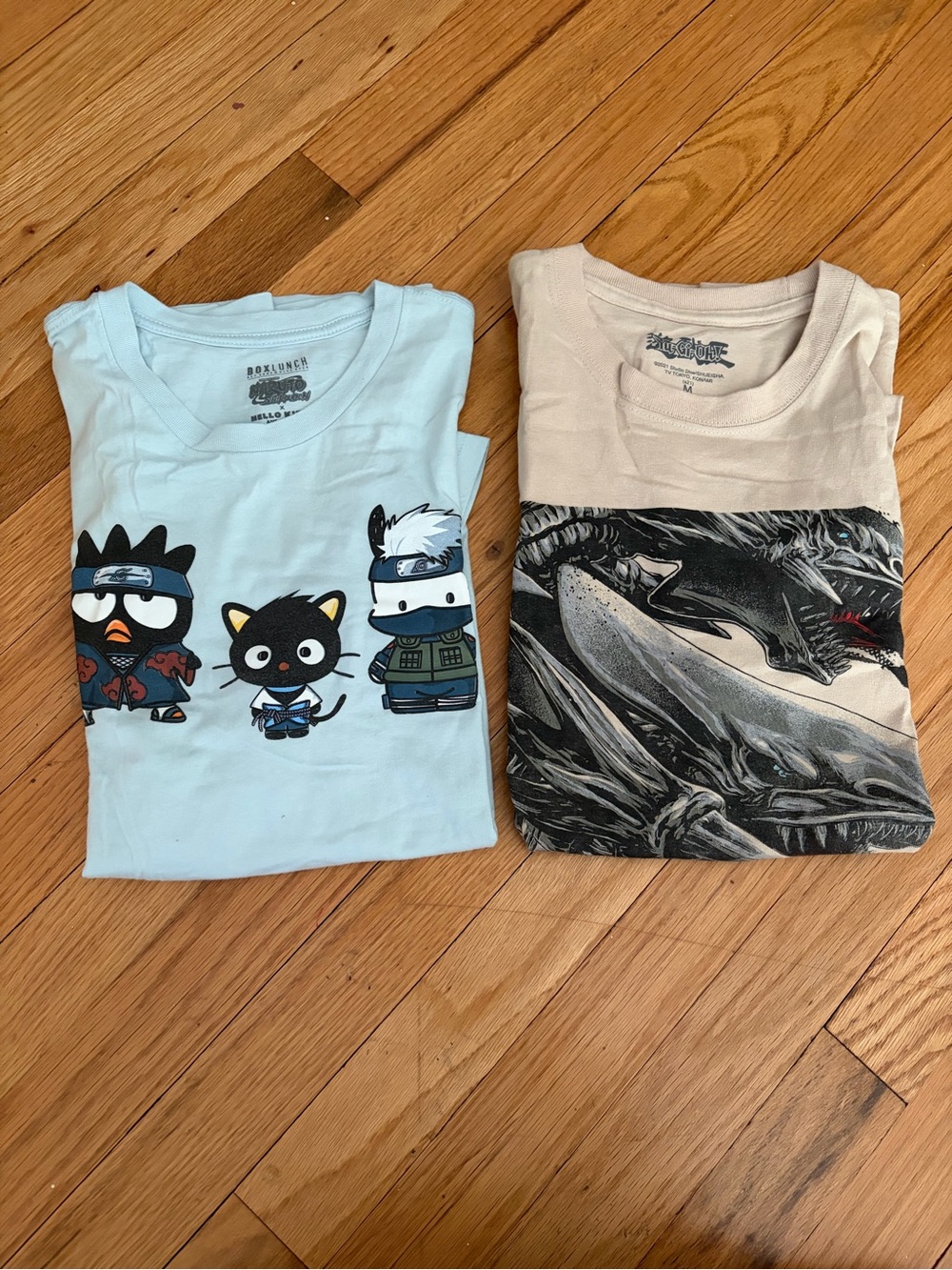 Bundle of 2 Medium Anime Shirts